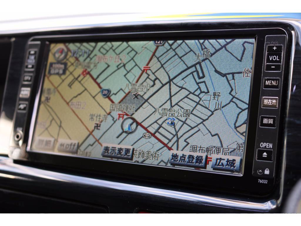 純正ＨＤＤナビ！