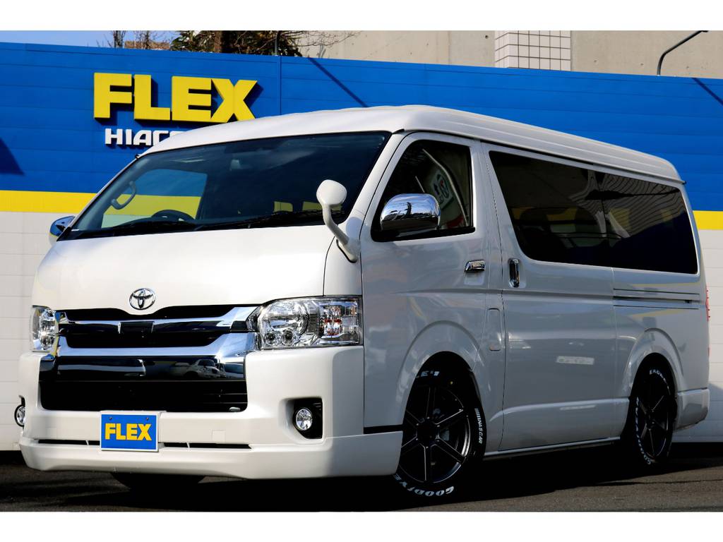 新型ハイエースワゴンＧＬ！１０人乗り！トヨタセーフティーセンス付き！