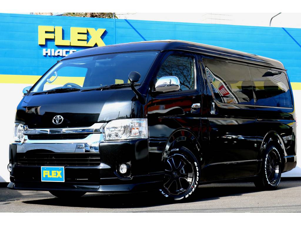 新型ハイエースワゴンＧＬ！トヨタセーフティーセンス付き！１０人乗り！ナビパッケージ！