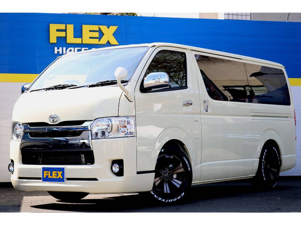 新車ハイエースＶスーパーＧＬ！トヨタセーフティーセンス付！特設ライトイエロー！