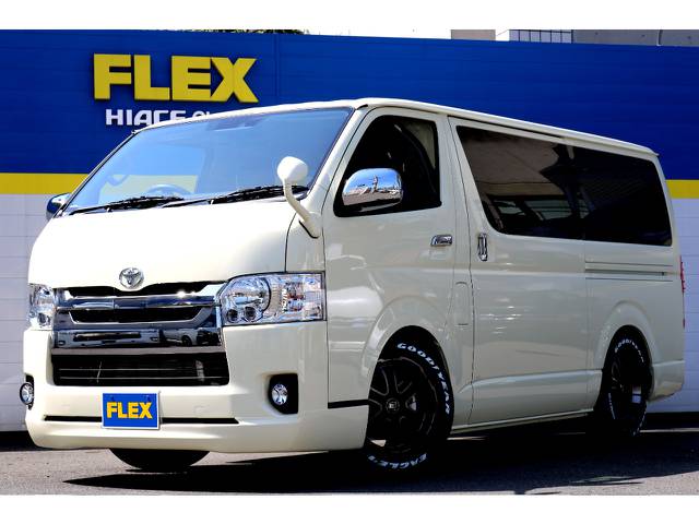 新車ハイエースＶ２８００ｃｃディーゼルターボ２ＷＤ！特別仕様車ダークプライム！床張りＰＫ！