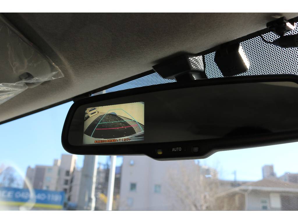 新車時オプションのバックカメラ！