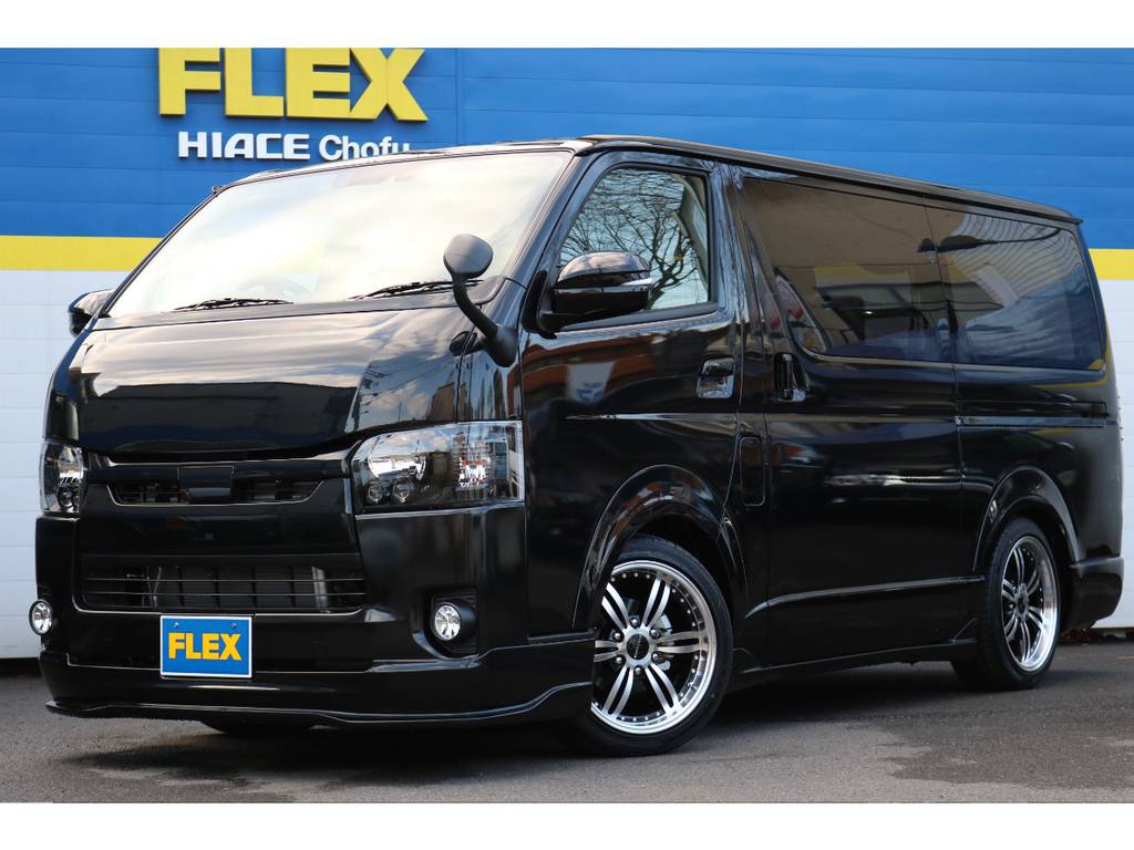 新車ハイエースＶスーパーＧＬ！２８００ｃｃディーゼルターボ２ＷＤ車！トヨタセーフティーセンス付！