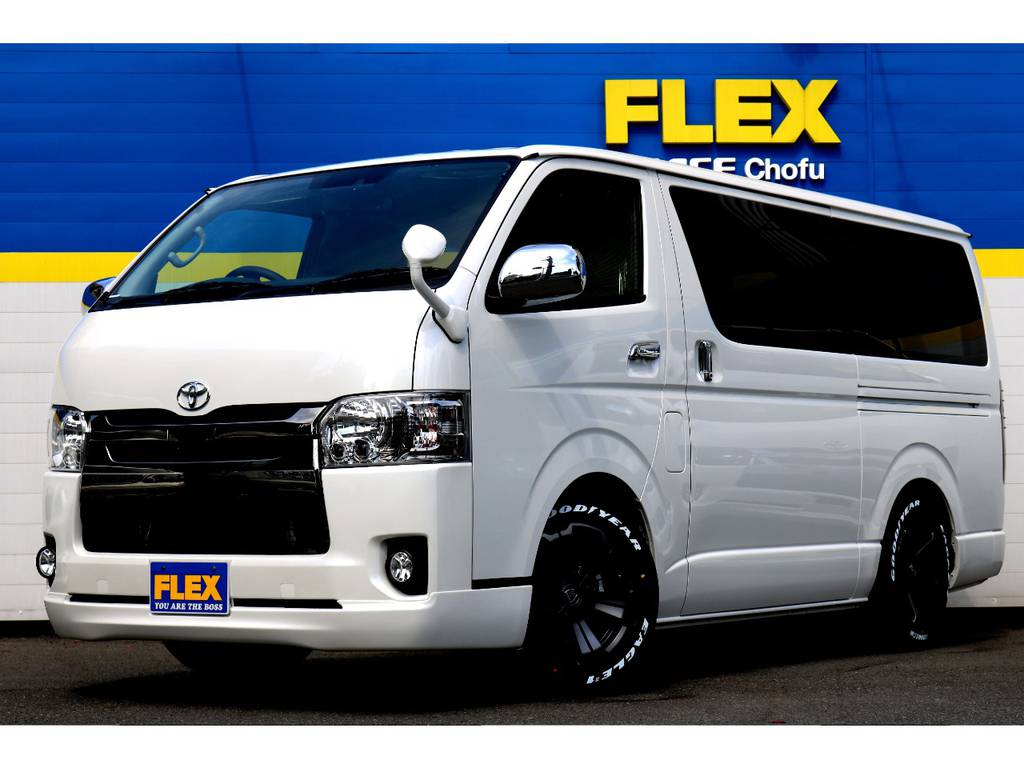 新車ハイエースＶ２８００ｃｃディーゼルターボ２ＷＤ！特別仕様車ダークプライム！