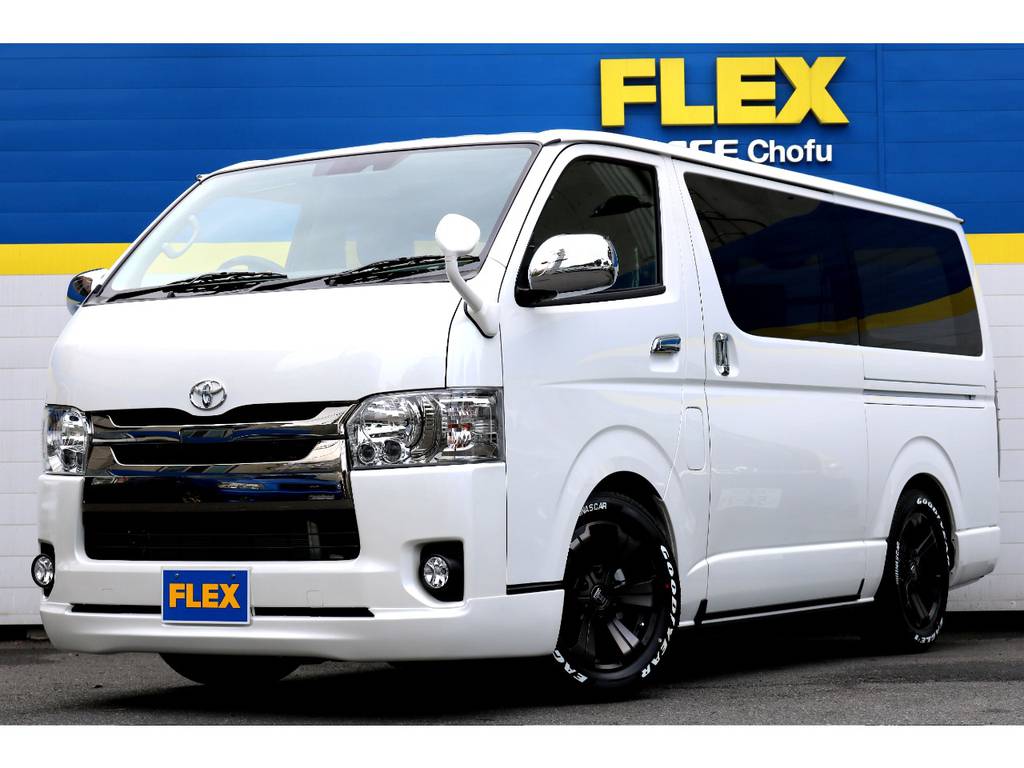新車ハイエースＶスーパーＧＬ！２８００ｃｃディーゼルターボ４ＷＤ車！特別仕様車ダークプライム！