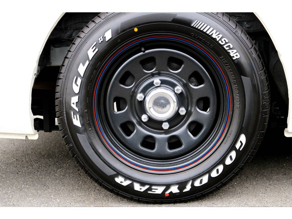 ブラックデイトナ１６インチホイール＆ＧＯＯＤＹＥＡＲタイヤ！