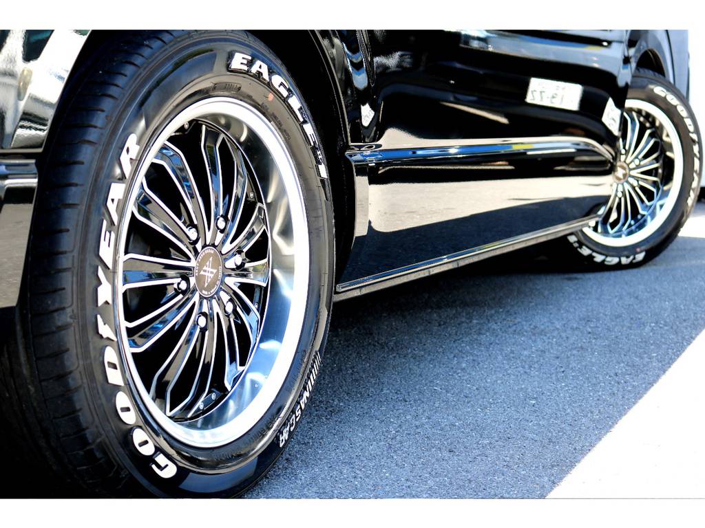 ゼロブレイク１７インチアルミ！ＮＡＳＣＥＲタイヤ！車検対応です！