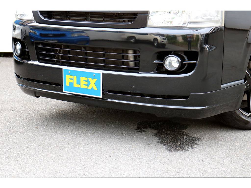 新品ＦＬＥＸフロントスポイラー装着！