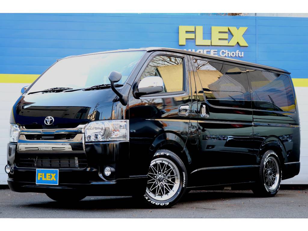 ハイエース調布店０４２４－４０－１１９１までお問合せ下さい！新車ハイエースＶスーパーＧＬ特別仕様車ダークプライムⅡ！ディーゼルターボ２ＷＤ