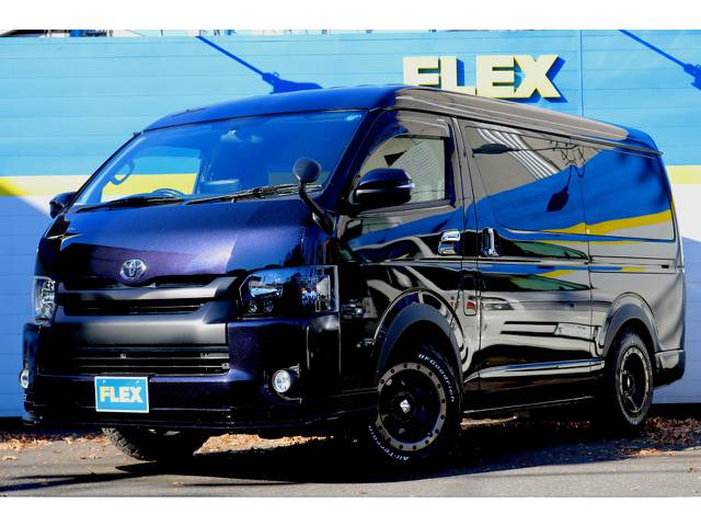 ハイエース調布店０４２４－４０－１１９１までお問合せ下さい！ワイドバン４ＷＤ車！ＬＳＤ付き！