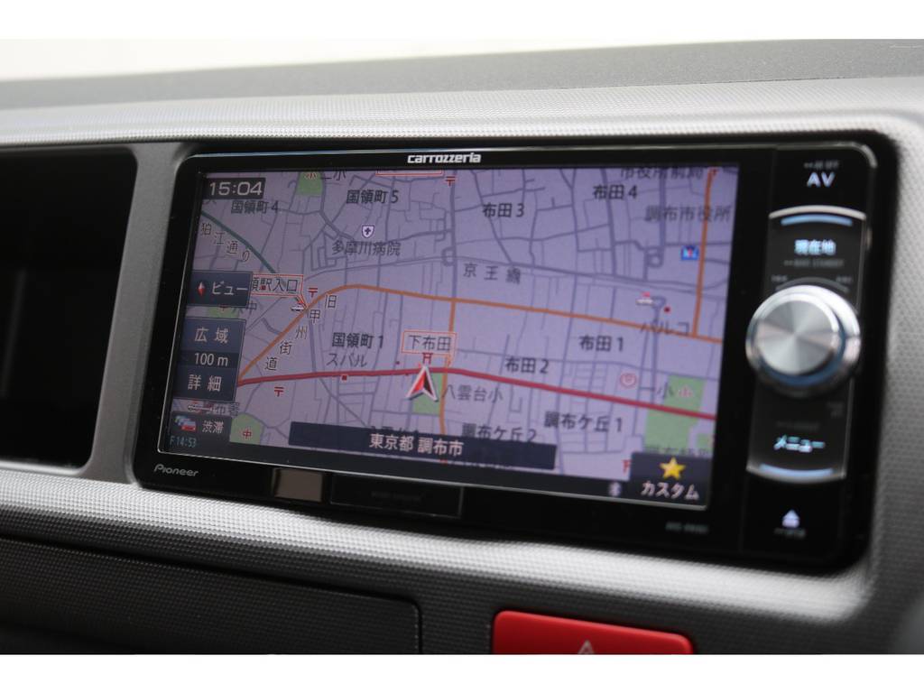 新品カロッツェリアＳＤナビ！フルセグＴＶ！バックカメラ付き！