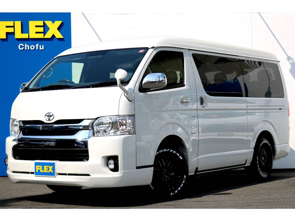 ハイエース調布店０４２４－４０－１１９１までお問い合わせください！新車ハイエースワゴンＧＬ！ＦＬＥＸシートアレンジＲ１！10人乗り！４ＷＤ寒冷地仕様！