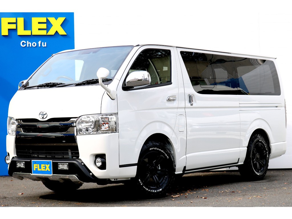 ハイエース調布店０４２４－４０－１１９１までお問い合わせください！新車ハイエースＶダークプライムⅡディーゼルターボ４ＷＤ！寒冷地仕様車！