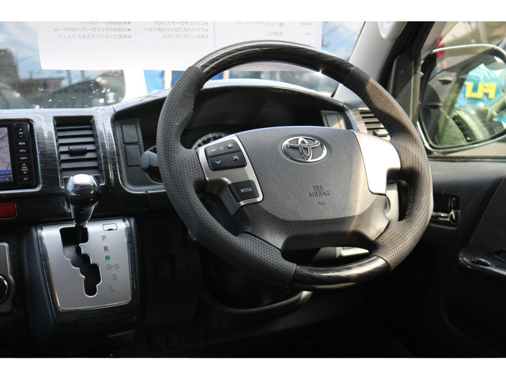 新車時オプションのステアリングスイッチ！新品コンビハンドル＆シフトノブ