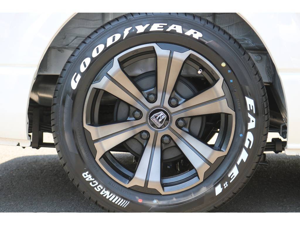 ＦＬＥＸバルベロ１７インチアルミ！ＧＯＯＤＹＥＡＲタイヤ！