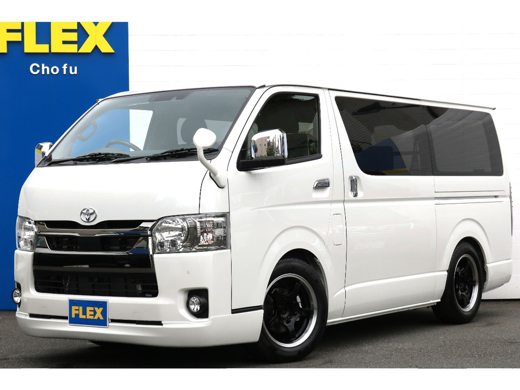 ハイエース調布店０４２４－４０－１１９１までお問い合わせください！新車ハイエースVダークプライムⅡ２０００ｃｃガソリン車！