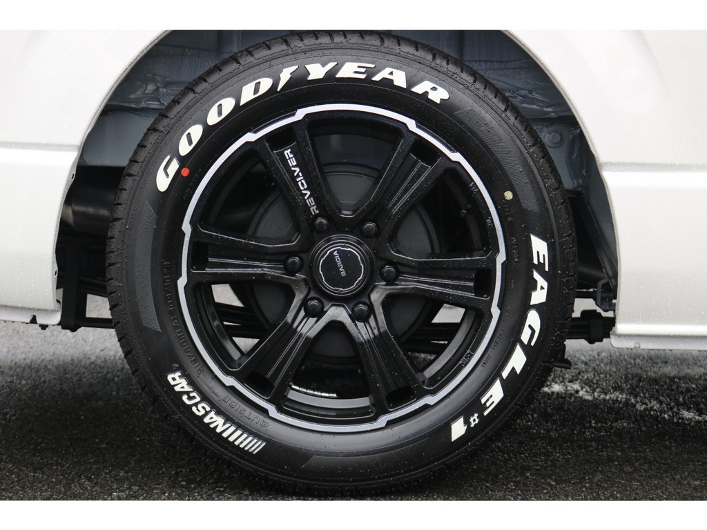 Ｇａｒｃｉａリボルバー１７インチアルミ！ＧＯＯＤＹＥＡＲタイヤ！