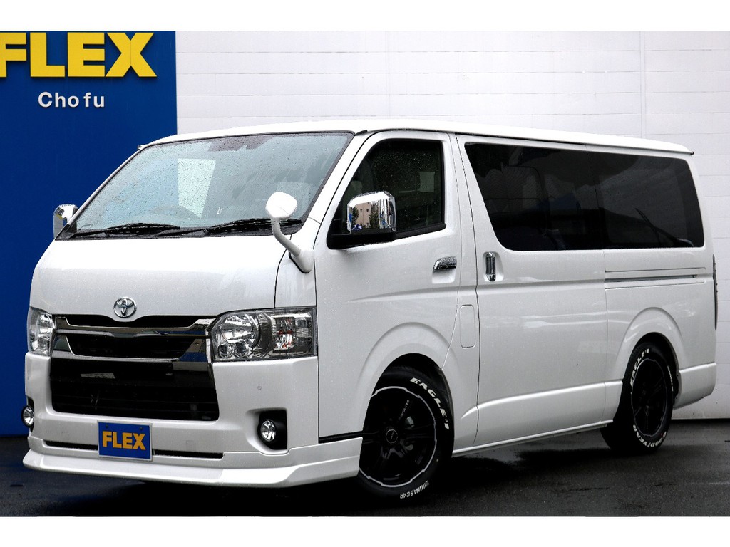 トヨタ ハイエースバン 2 8 スーパーgl ダークプライム ロングボディ ディーゼルターボ 車探しなら中古車 新車 の専門店flex フレックス へ