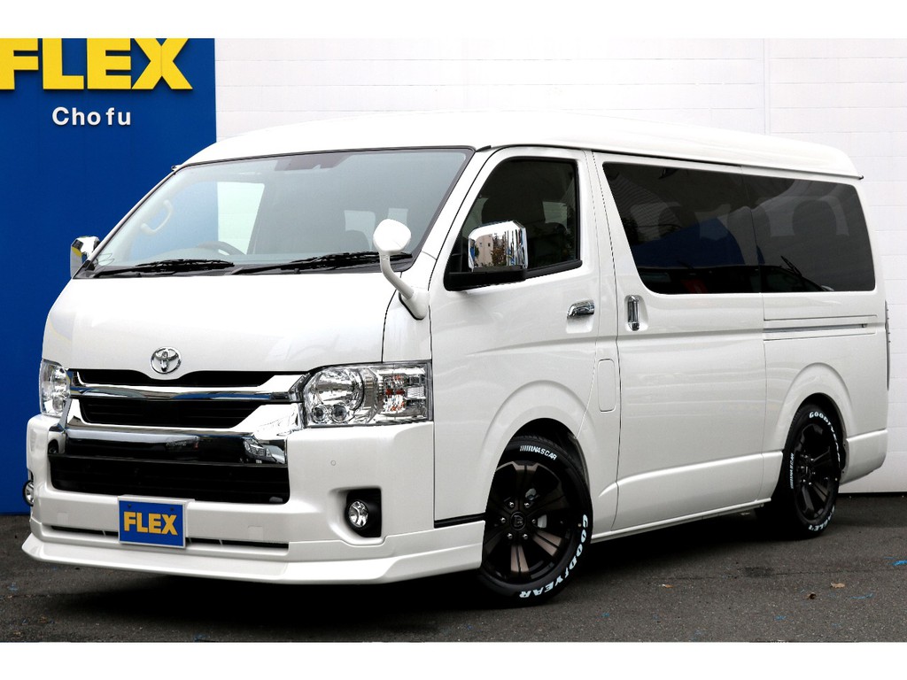 ハイエース調布店０４２４－４０－１１９１までお問い合わせください！新車ハイエースワゴンＧＬ２７００ｃｃ10人乗り！