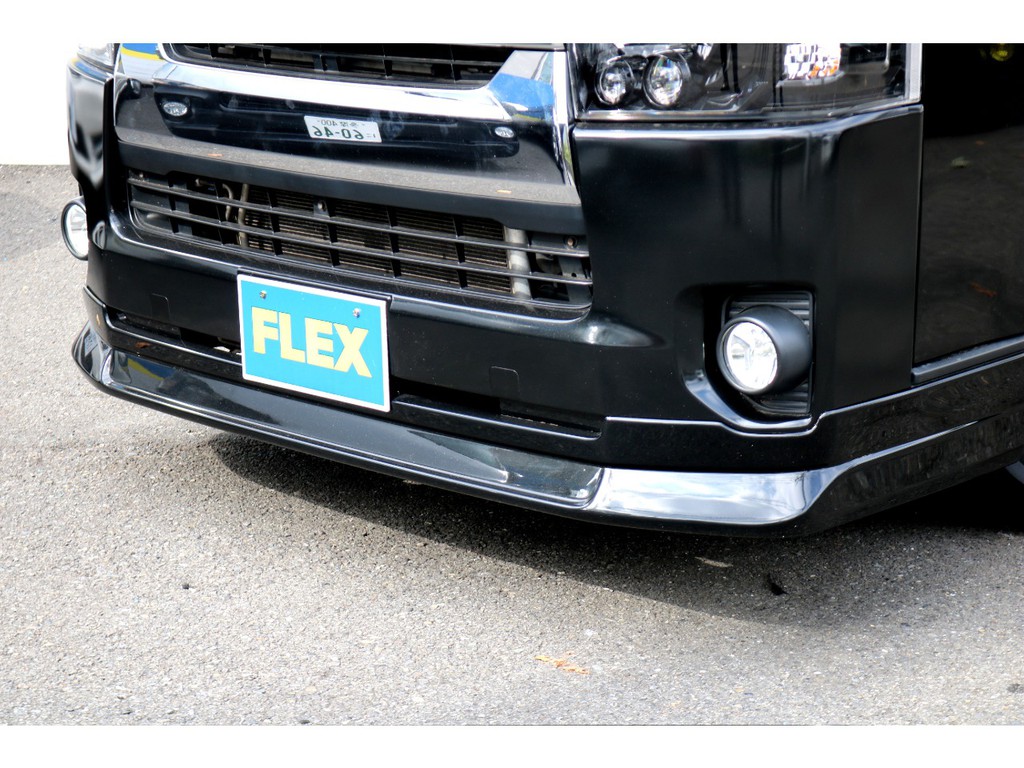 新品ＦＬＥＸ　Ｄｅｌｆｉｎｏｌｉｎｅフロントスポイラー！