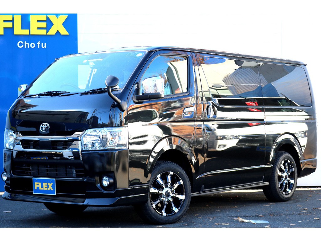 Ｒ２年ハイエースＶ２８００ｃｃダークプライムⅡディーゼルターボ４ＷＤ寒冷地仕様車！