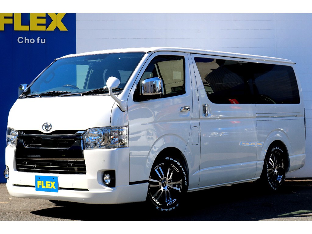 ハイエース調布店０４２４－４０－１１９１までお問い合わせください！新車ハイエースVダークプライムⅡ２０００ｃｃガソリン車！