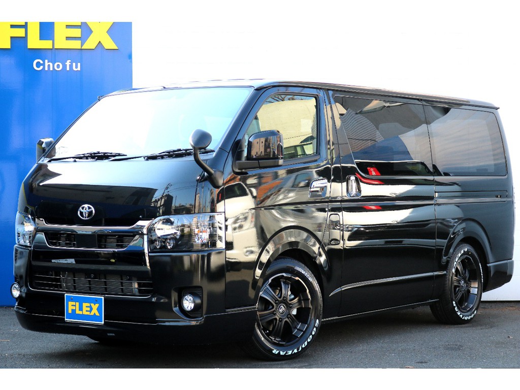 ハイエース調布店０４２４－４０－１１９１までお問い合わせください！新車ハイエースVスーパーＧＬダークプライムⅡ２８００ｃｃディーゼルターボ２ＷＤ！