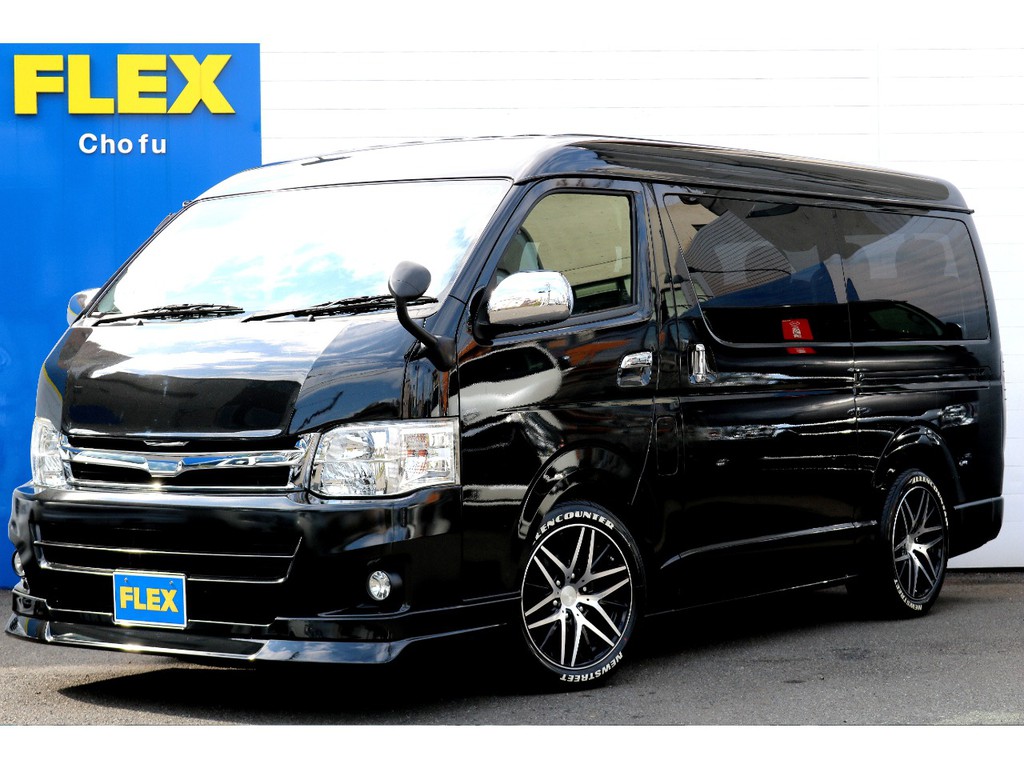 ハイエース調布店０４２４－４０－１１９１までお問い合わせください！２４年ハイエースワゴンＧＬ２７００ｃｃ１０人乗り！ＦＬＥＸカスタム車！