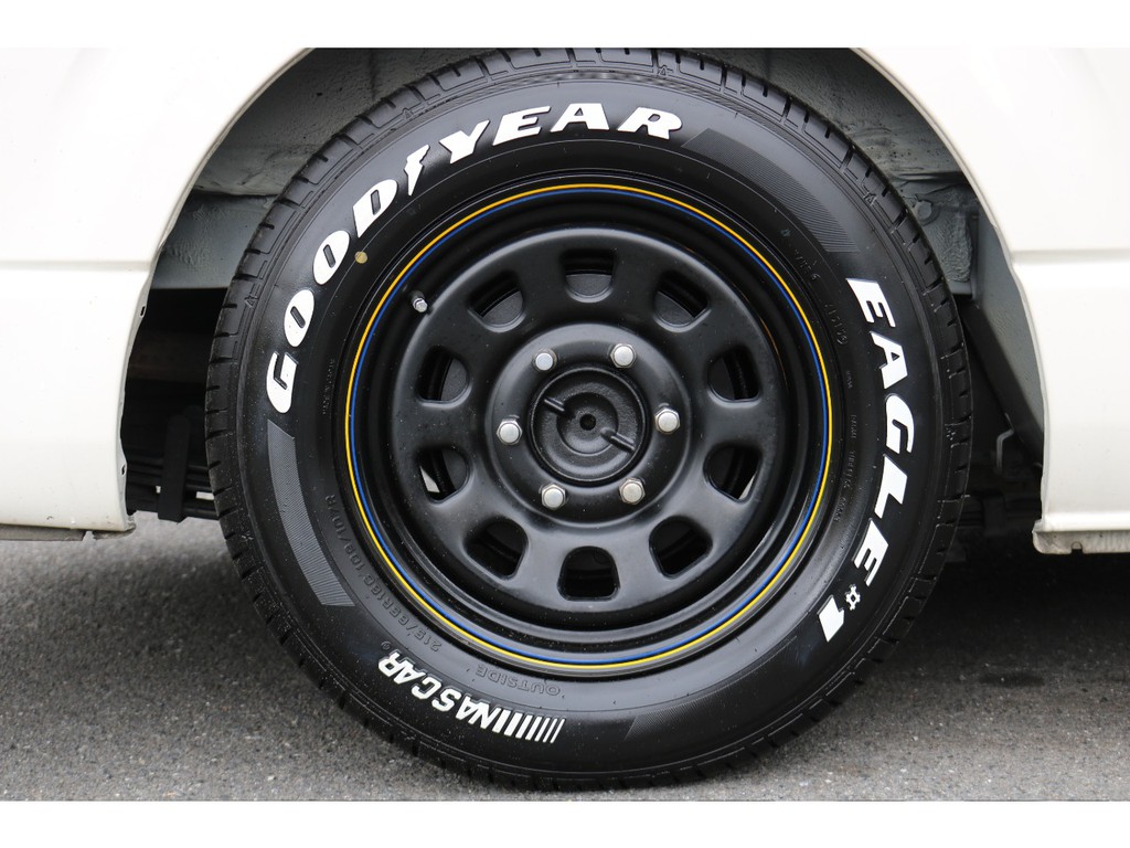 ブラックデイトナホイール＆ＧＯＯＤＹＥＡＲタイヤ