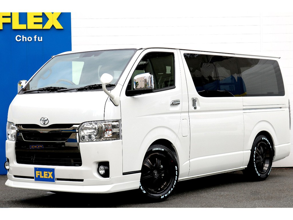 ハイエース調布店０４２４－４０－１１９１までお問い合わせください！新車ハイエースVダークプライムⅡ２８００ｃｃディーゼルターボ２ＷＤ！