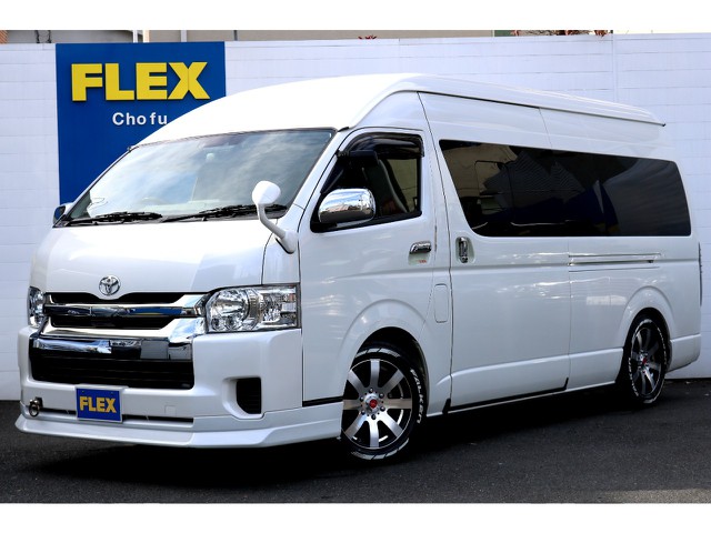 ハイエース調布店０４２４－４０－１１９１までお問い合わせください！３０年ハイエースワゴングランドキャビン２７００ｃｃ４ＷＤ！寒冷地仕様