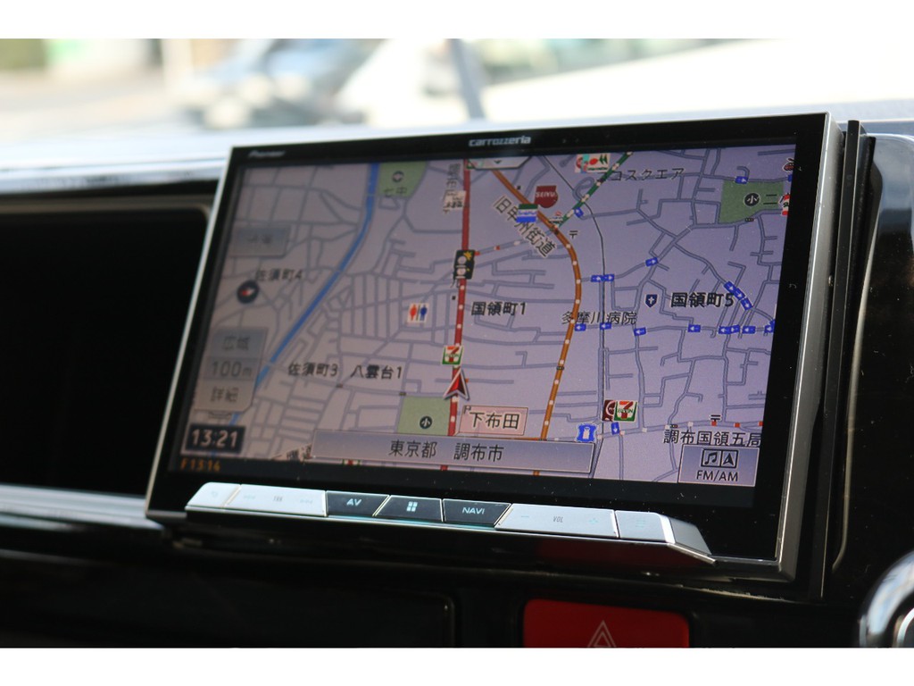 カロッツェリア８インチサイバーナビ！
