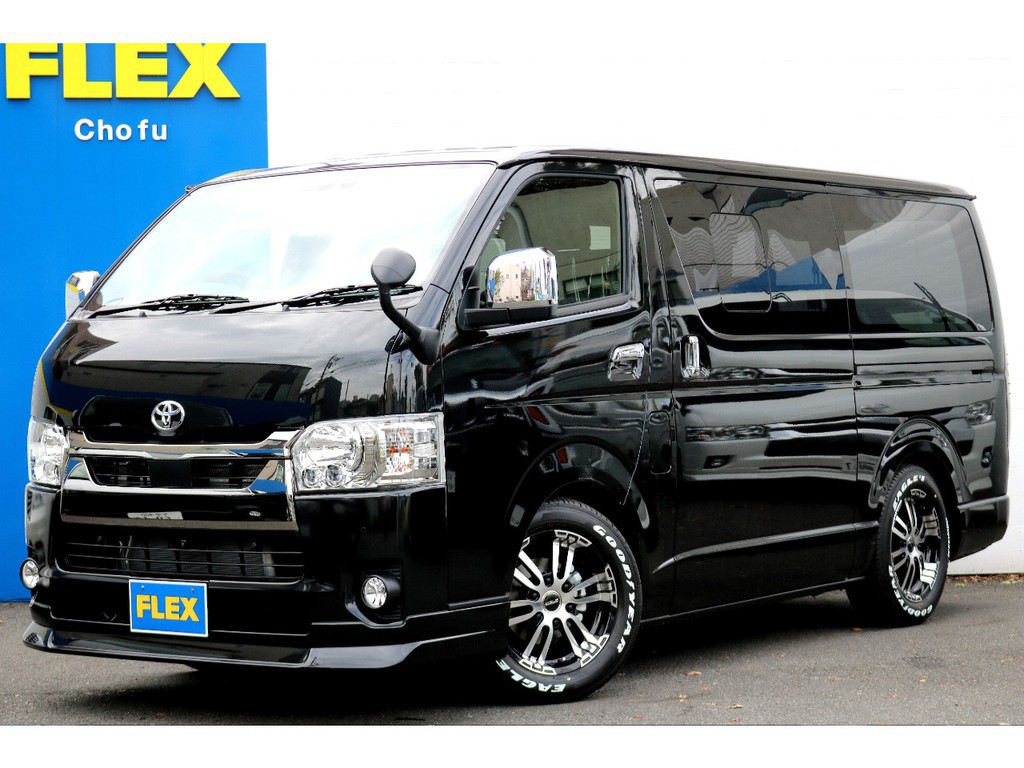 ハイエース調布店０４２４－４０－１１９１までお問い合わせください！新車ハイエースVダークプライムⅡ２８００ｃｃディーゼルターボ２ＷＤ！