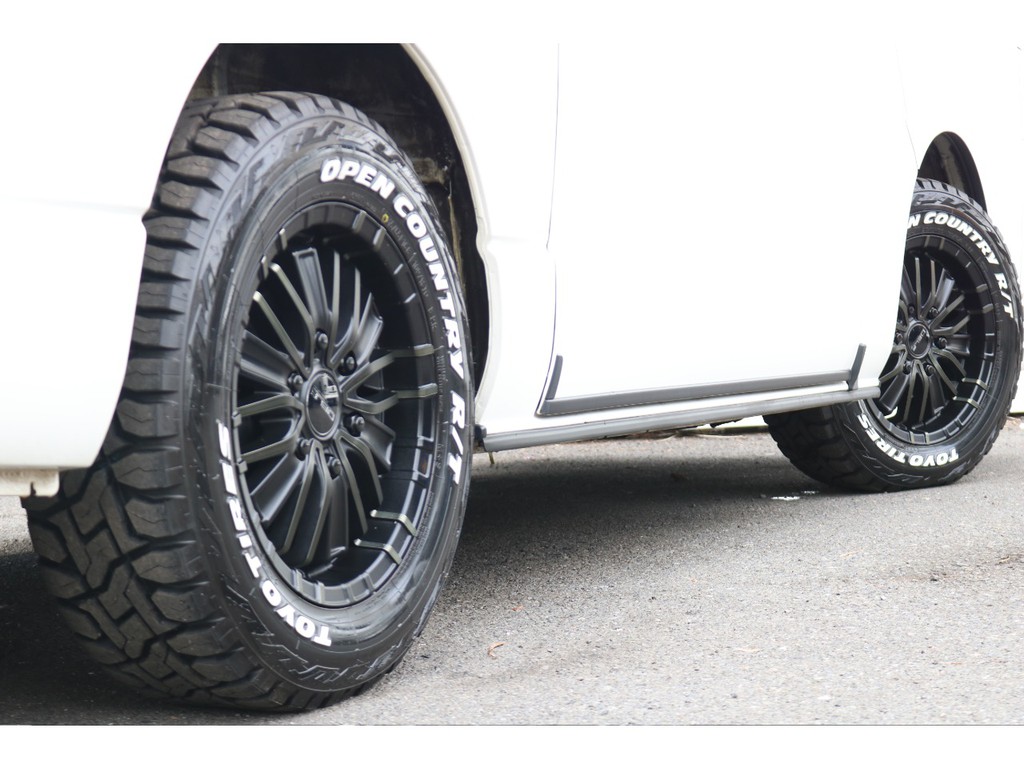 新品ＦＬＥＸ　ＭＦ０１　１６インチアルミ！ＴＯＹＯオープンカントリータイヤ！
