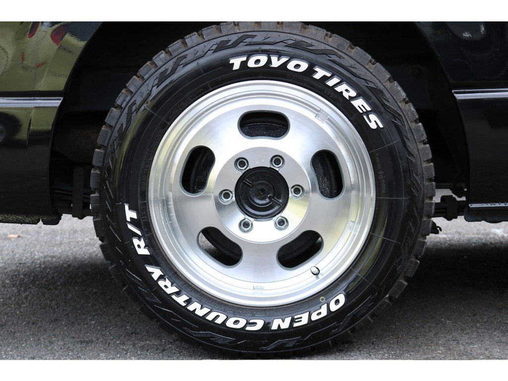 エクストリーム16インチアルミ！ＴＯＹＯオープンカントリータイヤ！