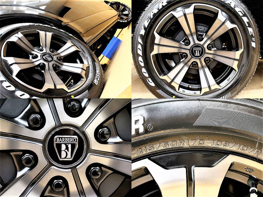 １７ｉｎｃ　新品　ＦＬＥＸオリジナルカラー　バルベロアーバン＆グッドイヤーＮＡＳＣＡＲタイヤ！