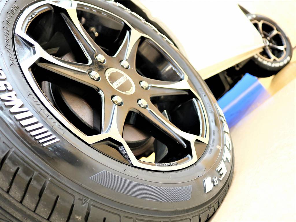 ナスカータイヤとの相性もバッチリです！