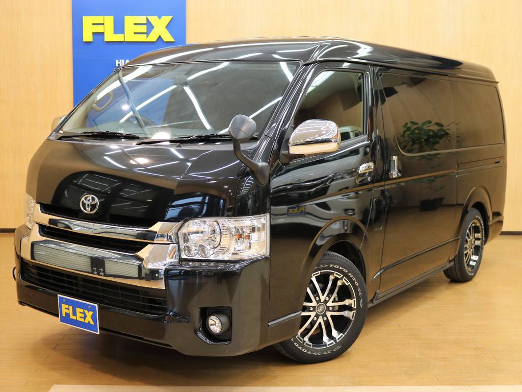 下取り直販！ワゴンGL 4WD H28年式低走行！FLEXオリジナル内装架装Ｖer.2　フルフラットから対面式まで幅広いシートアレンジが可能です！