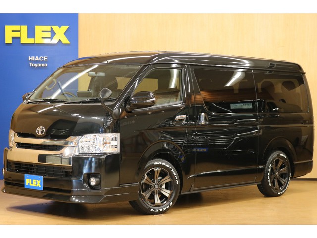 【新車/ハイエースワゴン】トヨタ車体製ファインテックツアラー★豪華オットマン付キャプテンシート4脚搭載★新車コンプリート済車両♪