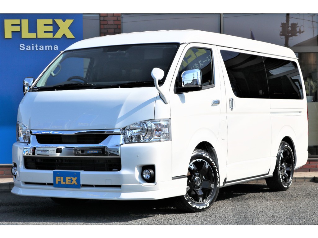 新車ハイエースワゴン４ＷＤ寒冷地仕様！！１０人乗りファミリーパッケージ完成致しました☆