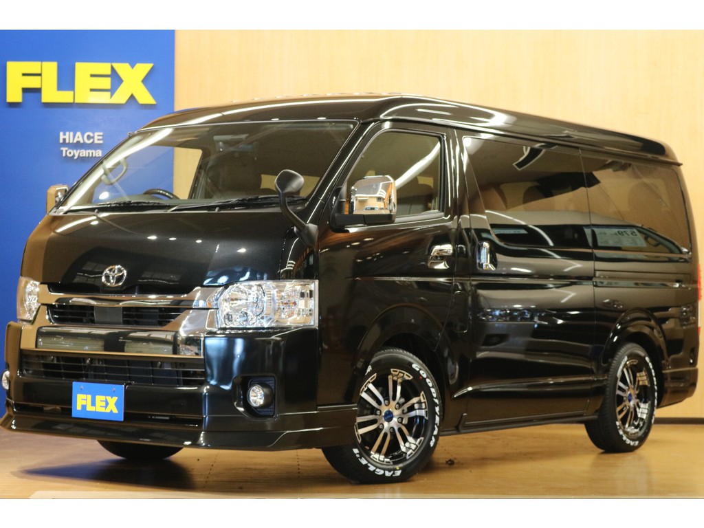 【新車/仕様変更後モデル】トリプルモニター★オリジナルベッドキット★パノラミックビューモニター★インパネ他★＊＊１０人乗り/全国即納可能＊＊（ブラック・3BA-TRH219W）