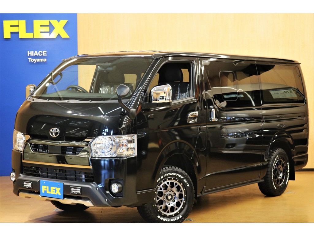 トヨタ ハイエースバン 2 8 スーパーgl ダークプライムii ロングボディ ディーゼルターボ 4wd 価格 455 8万円 富山県 物件番号 中古車の情報 価格 Mota