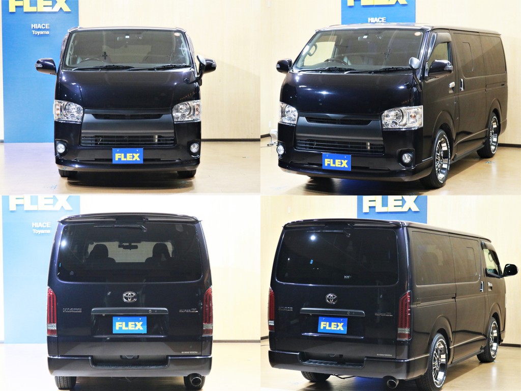 こちらのお車をお買い求めの際はFLEXハイエース富山店へ！！お待ちしております♪