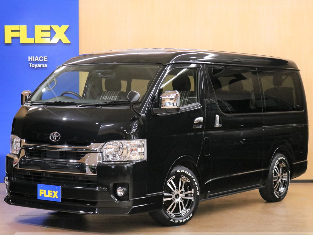 【新車/FLEX内装架装Ver.1】全面フローリング★170cm×170cmベッド★後席モニター★おしゃれなRenocaシートカバー♪