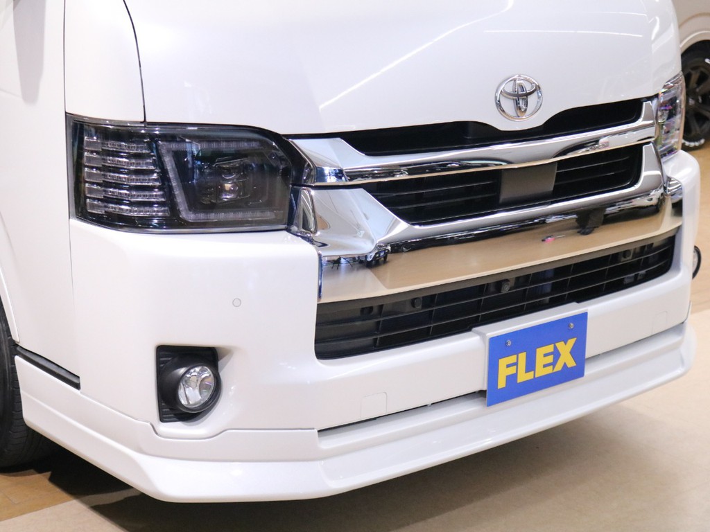 FLEXオリジナルフロントリップスポイラー搭載★大人気のリップスポイラーです♪