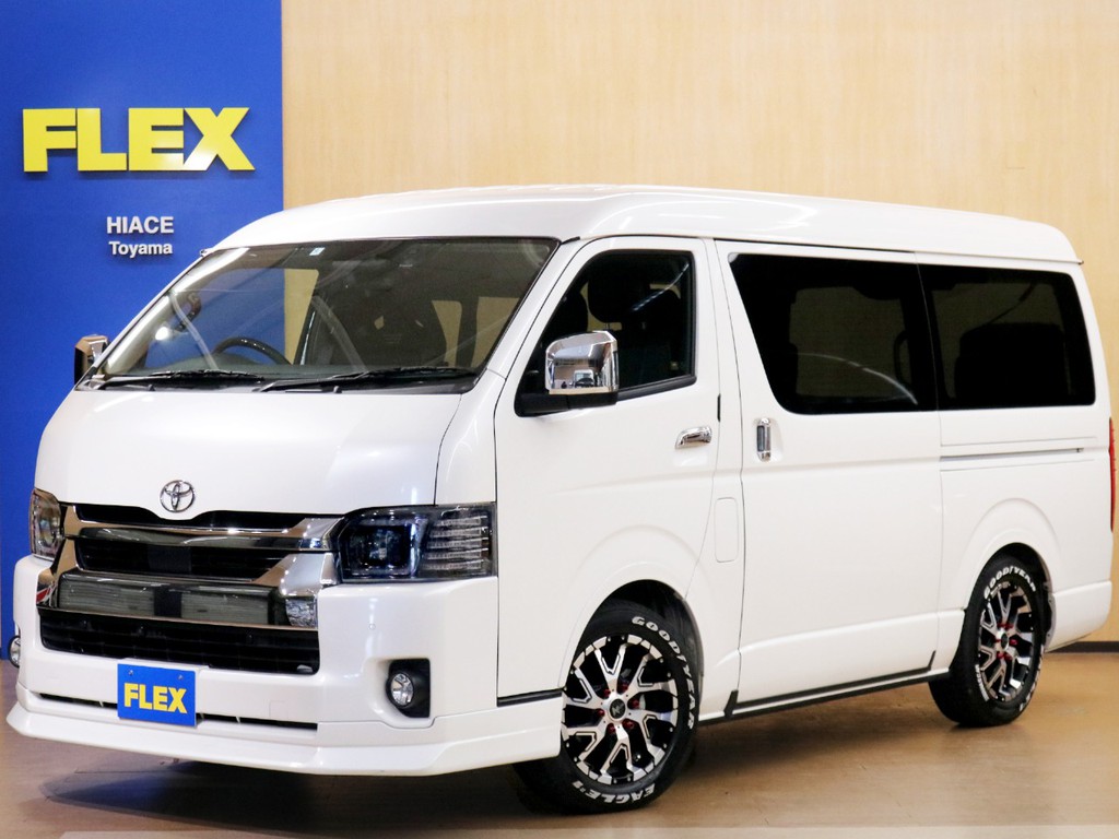 【R2年式/自社販売車両】メーカーオプションフル★床張施工★後席モニター★コプラスヘッドライト♪