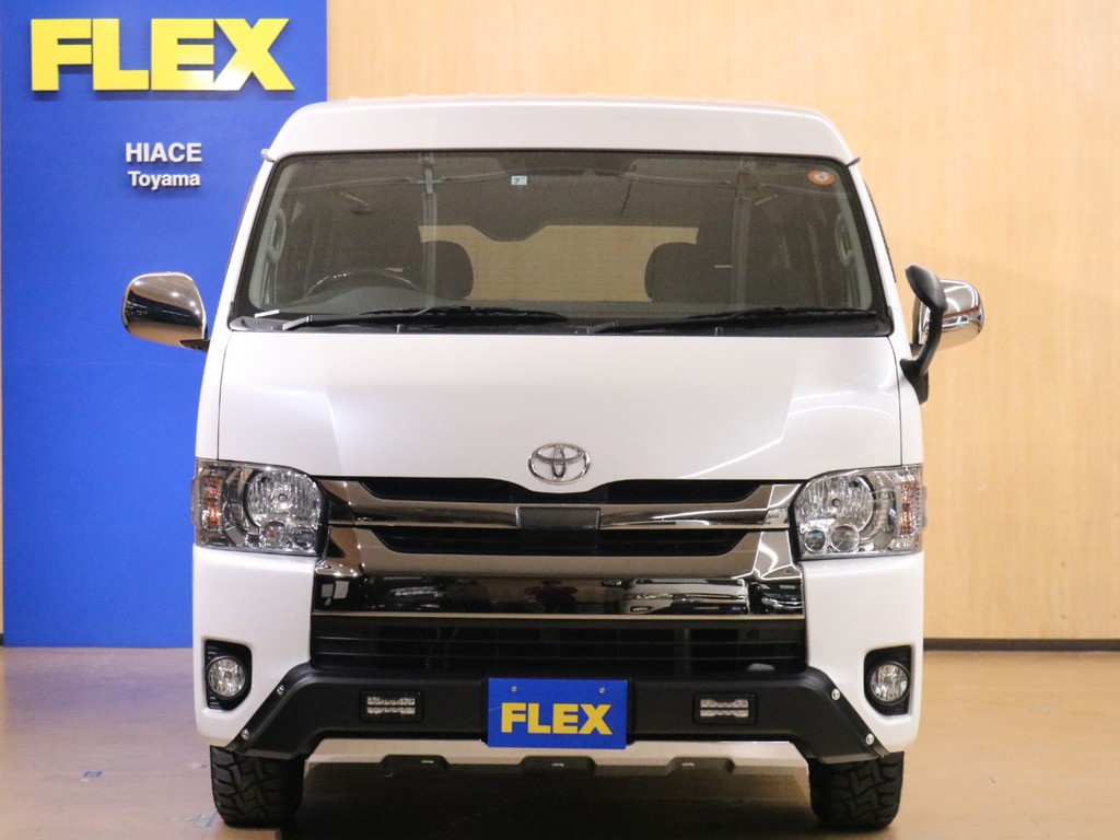 こちらの車両をお買い求めの際は是非、FLEXハイエース富山店へ！お待ちしております♪