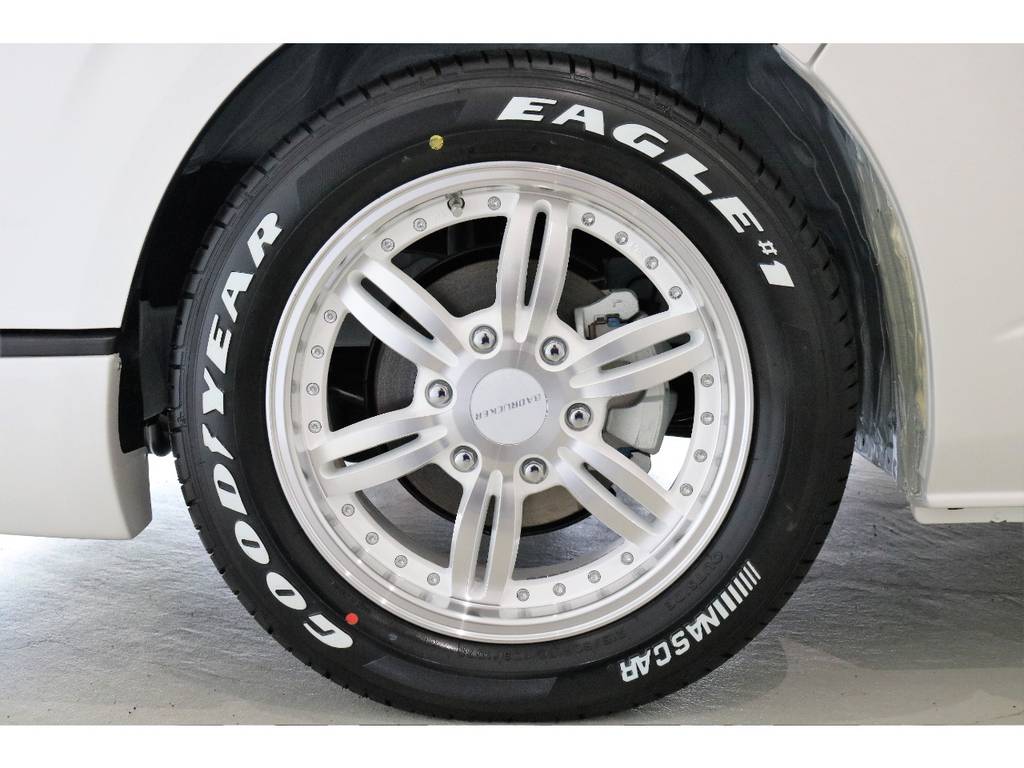 新品415COBRA　バッドラッカー17インチAW＆新品Goodyear　EAGLE1　NASCARタイヤ!!!!