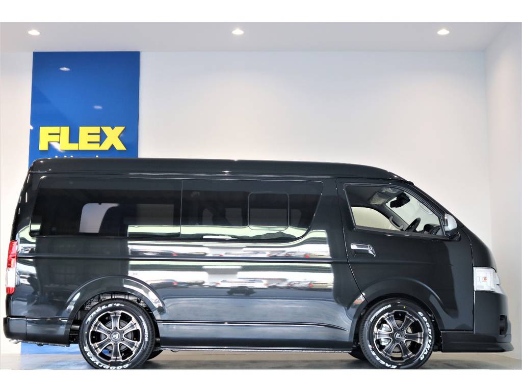 ランクルハイエース新車カスタムが魅力の当店！！追加カスタムも可能ですのでお気軽にご相談ください！！