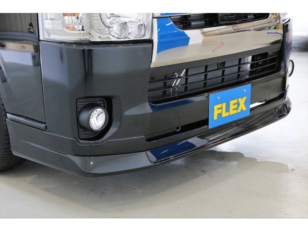 新品デルフィーノフロントスポイラー装着?